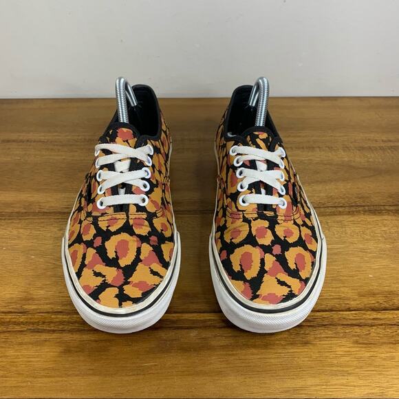 Vans Authentic Leopard Print Unisex Sneaker Size Mens 8 Womens 9.5 - Picture 2 of 9